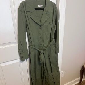 Hunter Green "Flight" Jumpsuit sz 1X